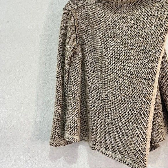 Hem & Thread Womens Beige Sherpa Jacket/Cardigan Size Large - Picture 4 of 6